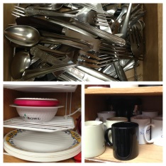 Reusable silverware and plates